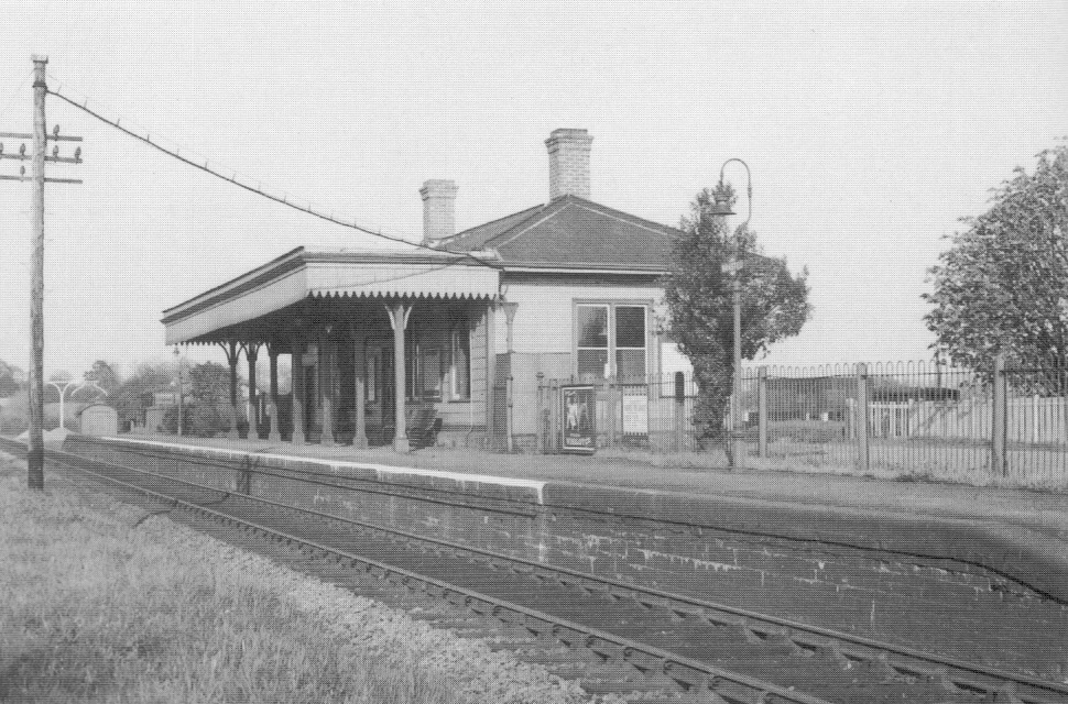 11 Westerham Railway Station Photo Brasted and Dunton Green Line SE&CR. 